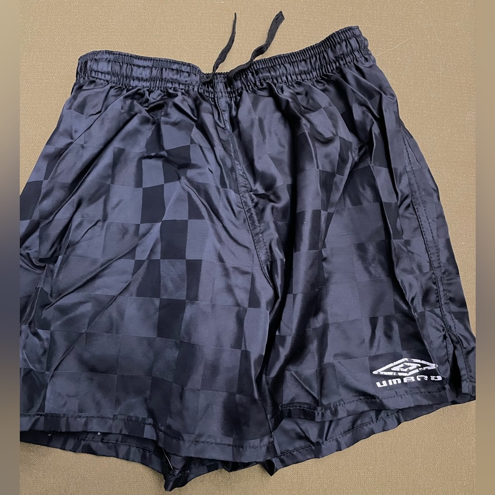 Umbro black kids shorts